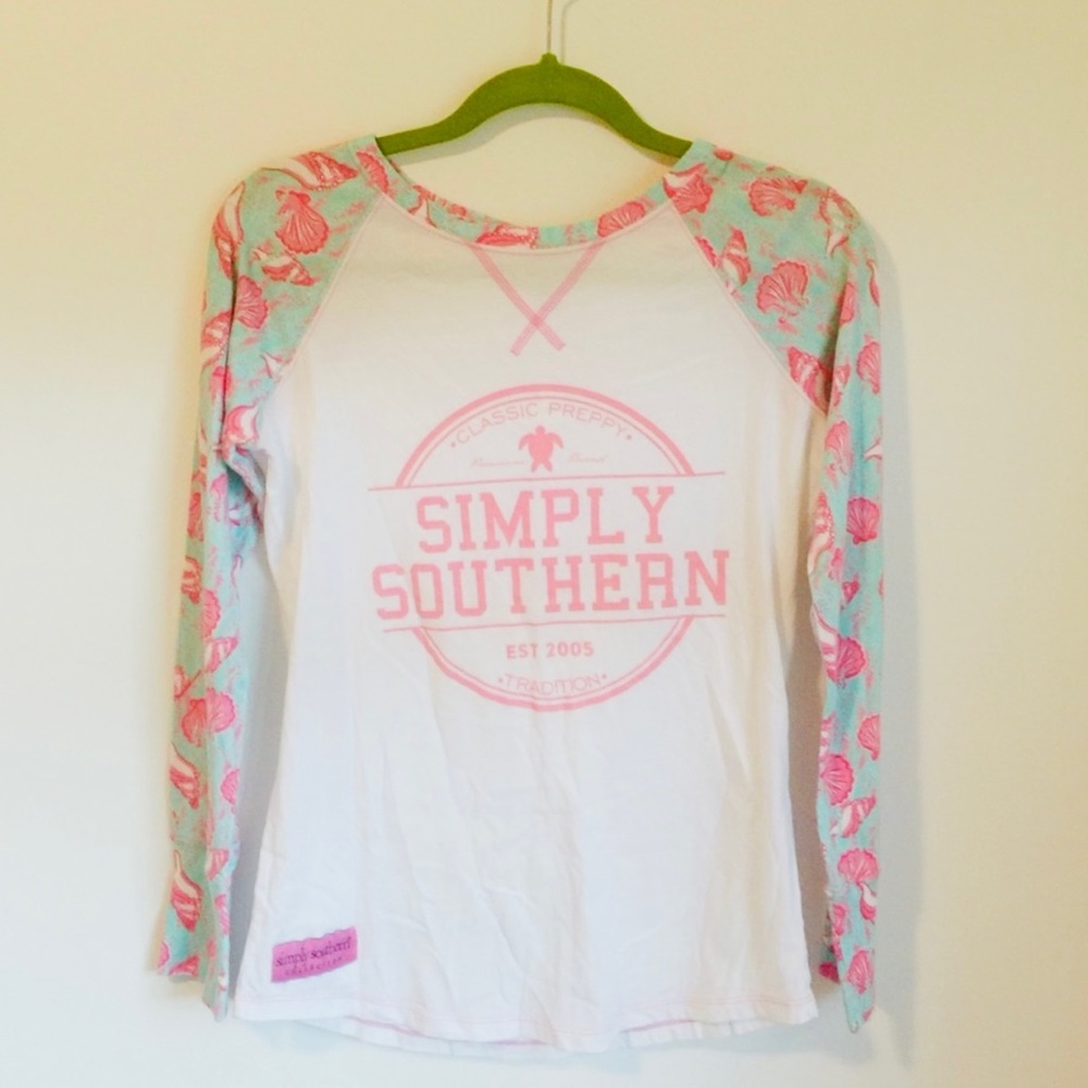 Simply Southern Long Sleeve Small T-shirt #79